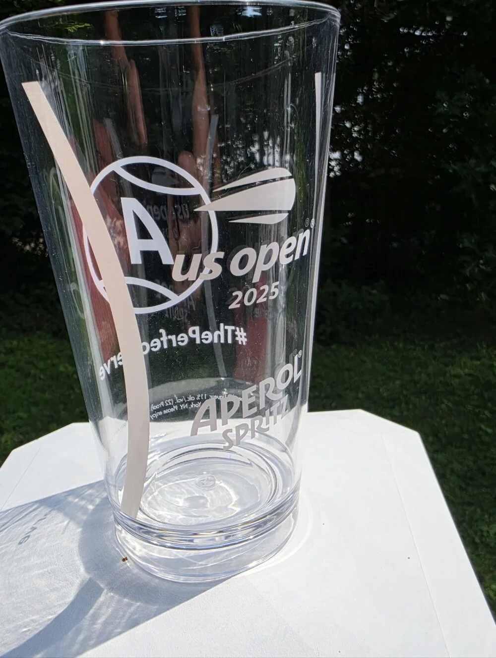 Aperol Spritz US Open 2025 Plastic Cups Never Used The Perfect Serve